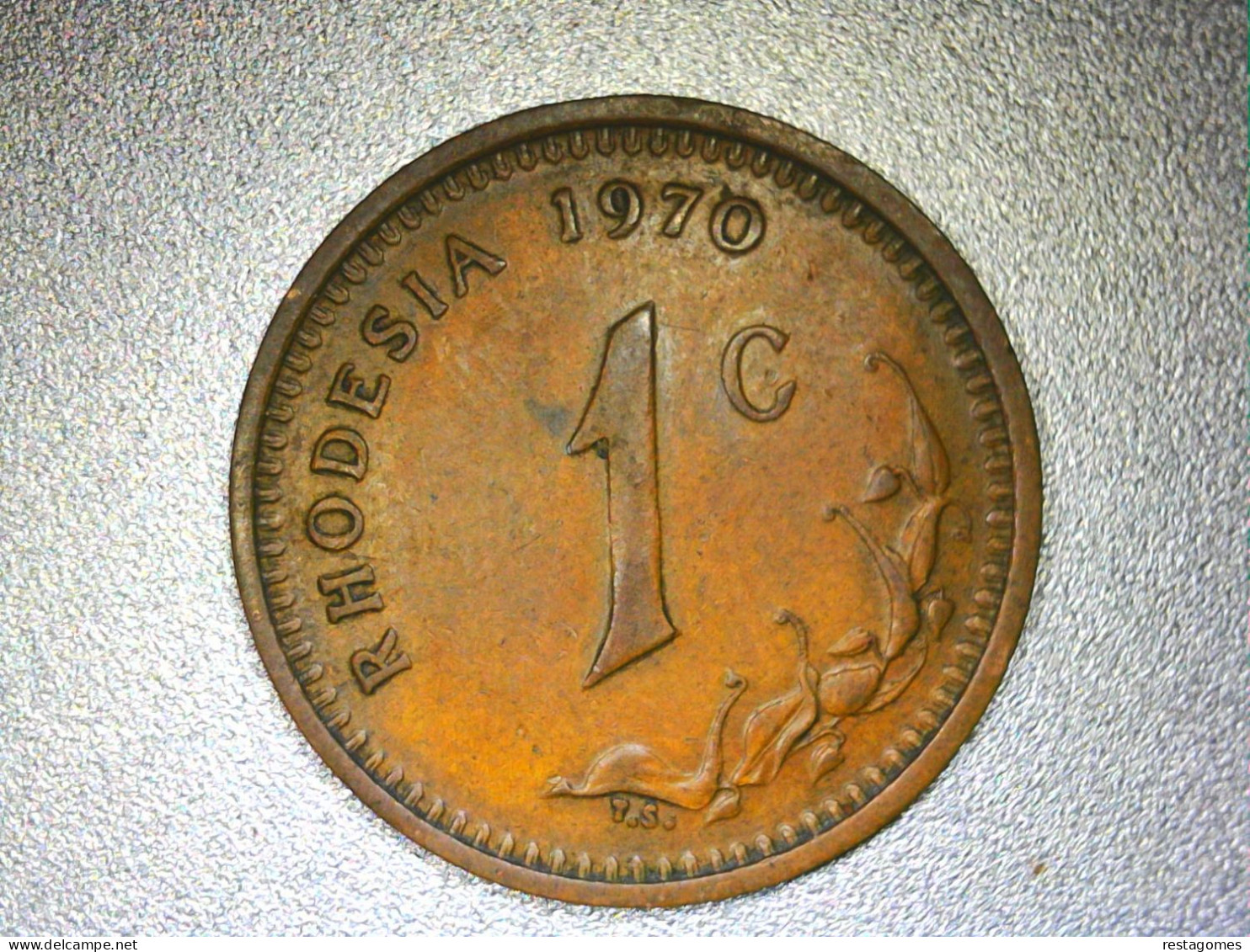 Rhodésie, 1 Cents 1970 - Rhodesië