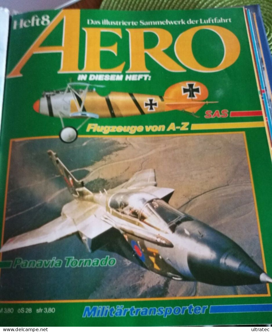 Aero Flugzeug Das Illustrierte Sammelwerk Der Luftfahrt Sammelband Gebunden Als Buch - Trasporti