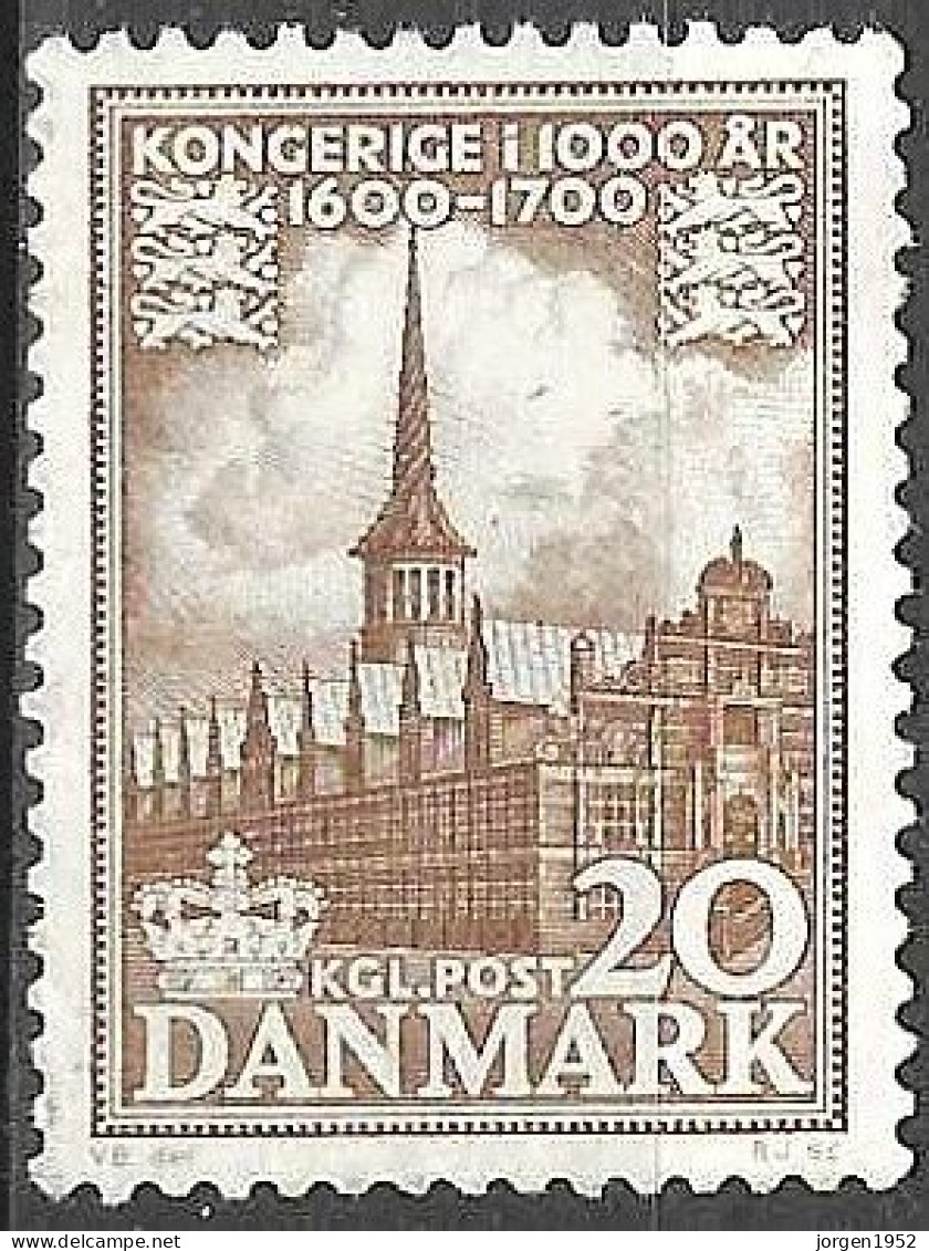 DENMARK # FROM 1954-56 STAMPWORLD 354** - Ungebraucht