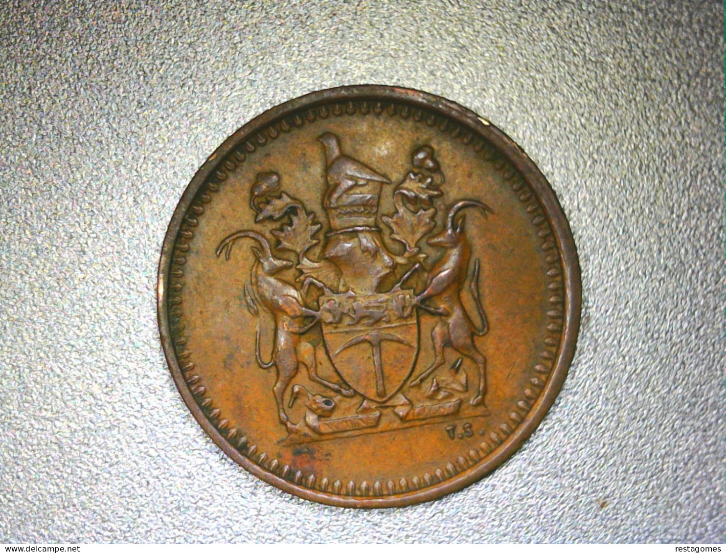Rhodésie, 1/2 Cents 1970 - Rhodesië