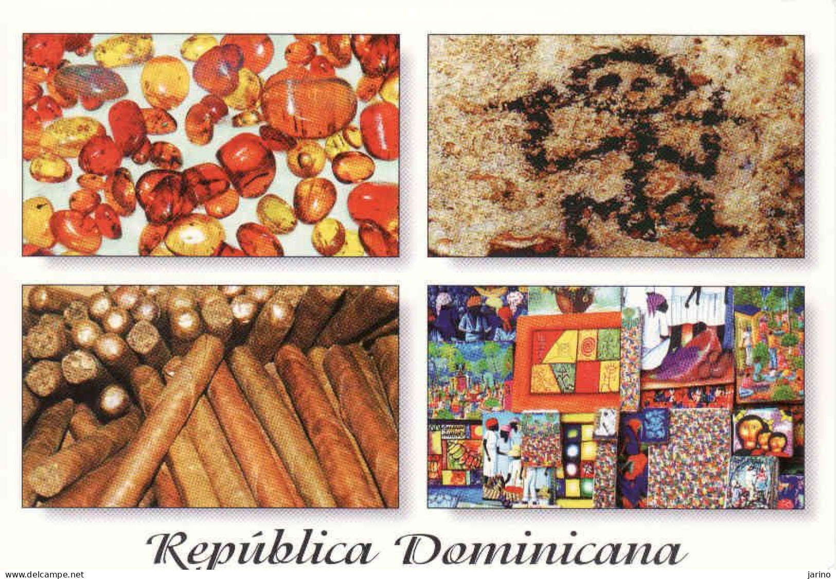 Antilles > Dominican Republic, Arte Taino, Cigarros, Ambar, Unused - República Dominicana