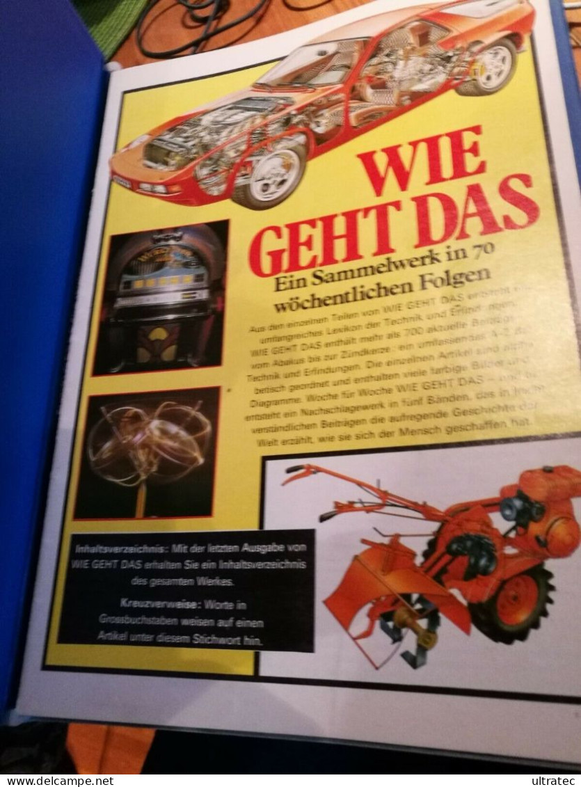 «Wie Geht Das» Sammelwerk Seite 1 Bis 392 Zu Buch Gebunden 1980er Jahre - Technik