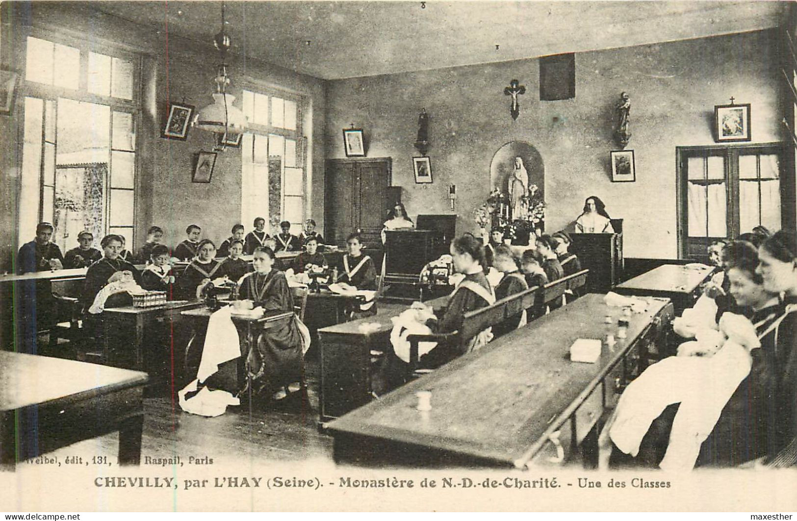 CHEVILLY Monastère De ND De Charité Une Des Classes - Chevilly Larue