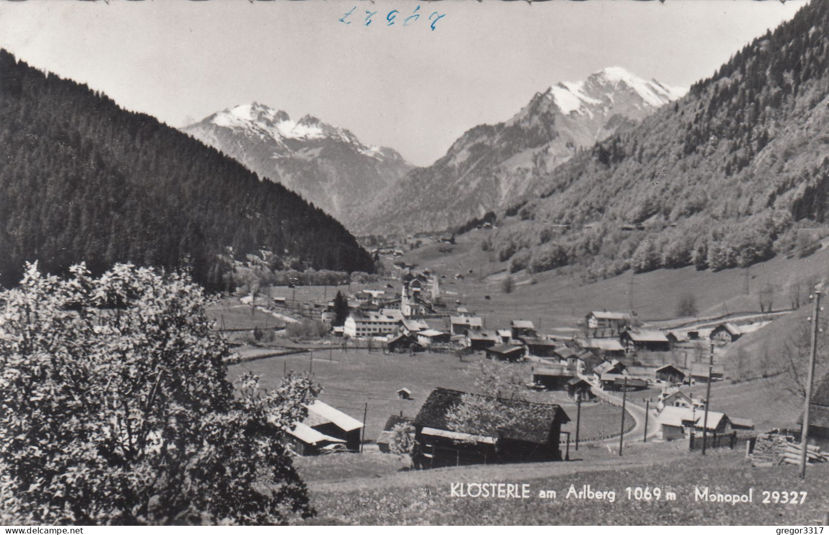 D9404) KLÖSTERLE Am ARLBERG - 1069m - Alte Hochglanz FOTO AK - - Klösterle