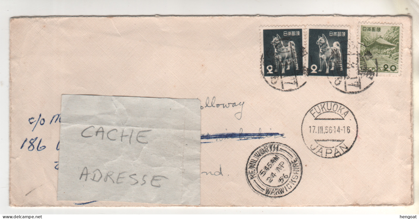 3 Timbres , Stamps Sur Lettre , Cover , Mail Du 17/03/56 - Brieven En Documenten