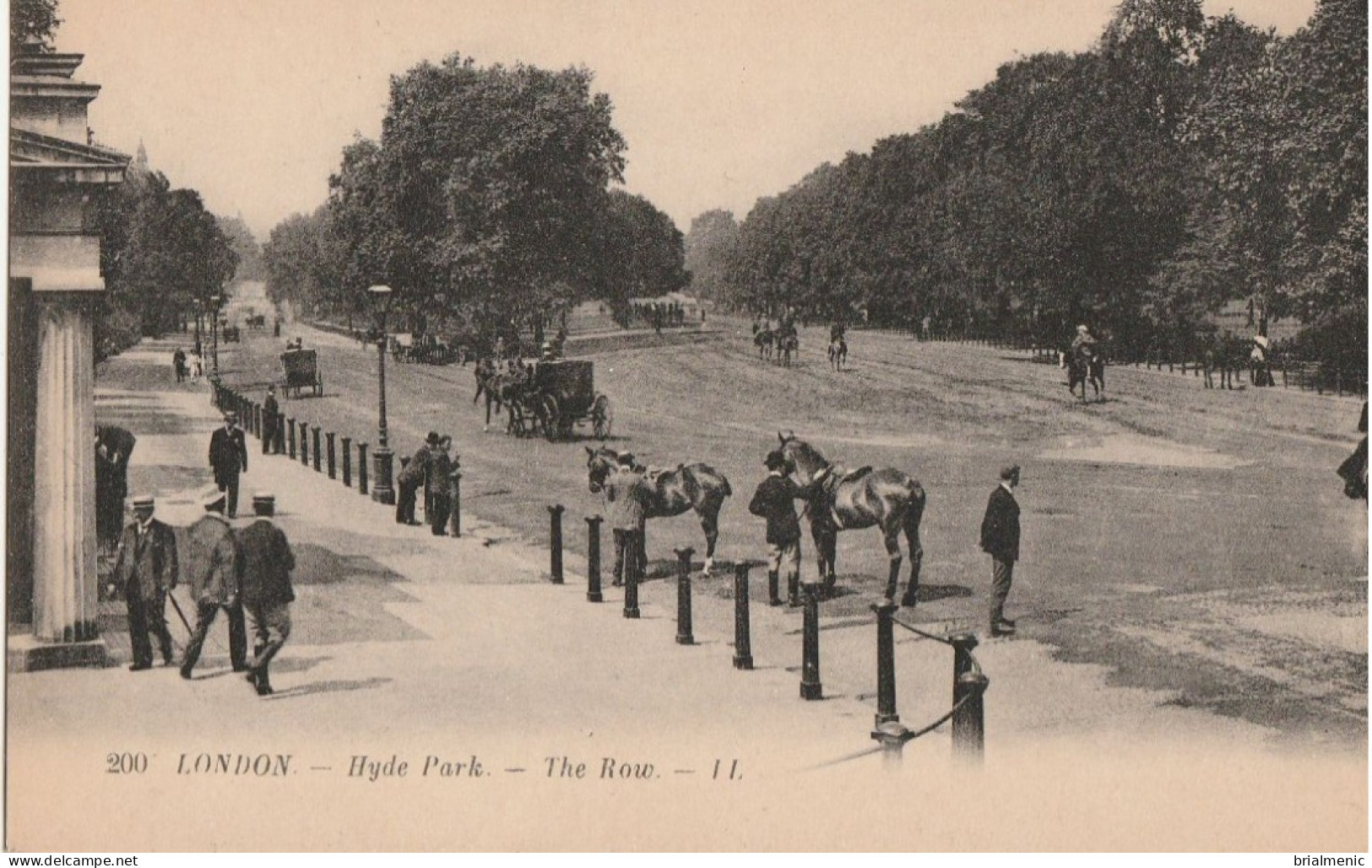 LONDON  Hyde Park  The Row - Hyde Park