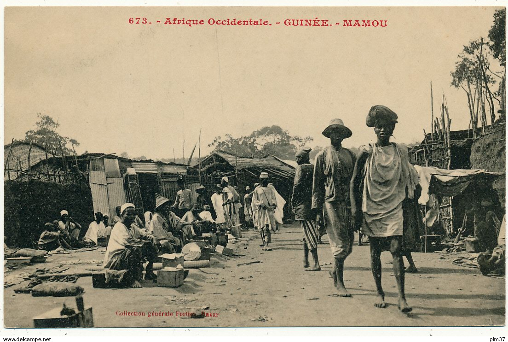 GUINEE , MAMOU - Fortier - Guinée Française