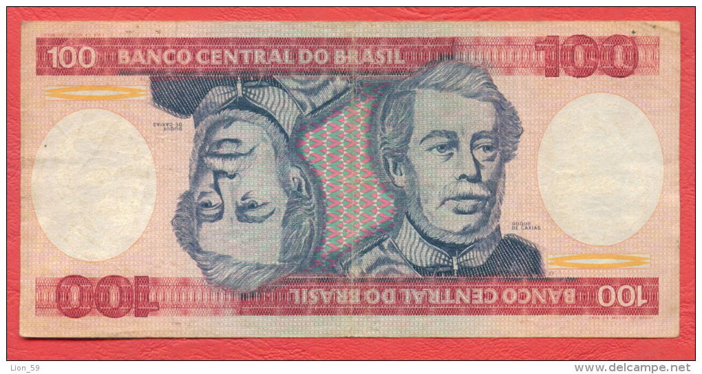 B199 / 100 CRUZEIROS - BANCO CENTRAL DO BRASIL - Brazil Brasilien Brazilie - Banknotes Banknoten Billets Banconote - Brésil
