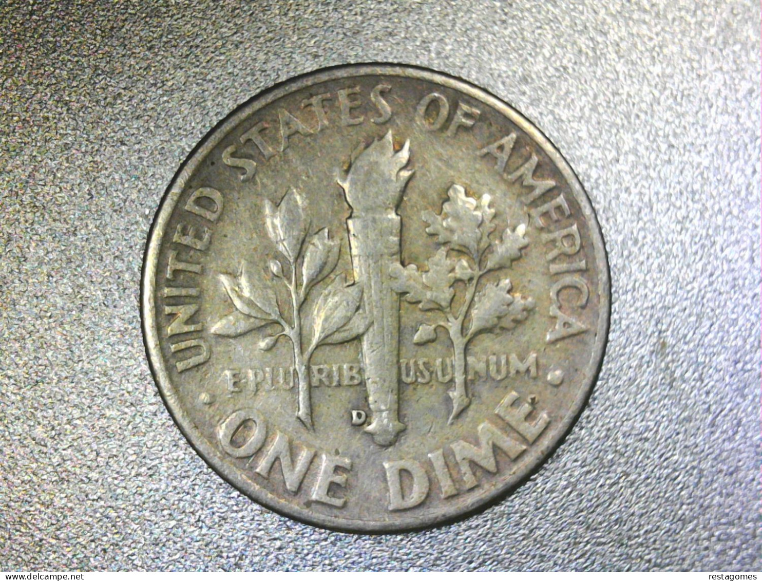 USA One Dime Argent 1952 D - Central America