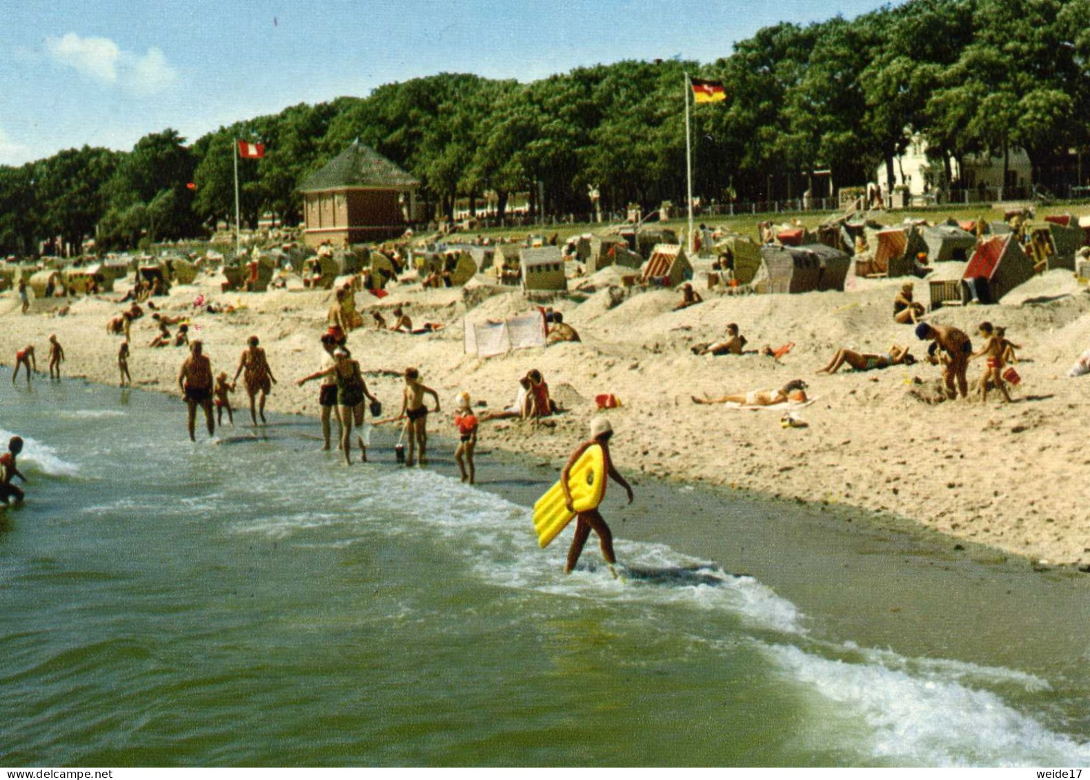 05151 - Nordseebad WYK Auf Föhr - Blick Auf Den Strand (10) - Föhr