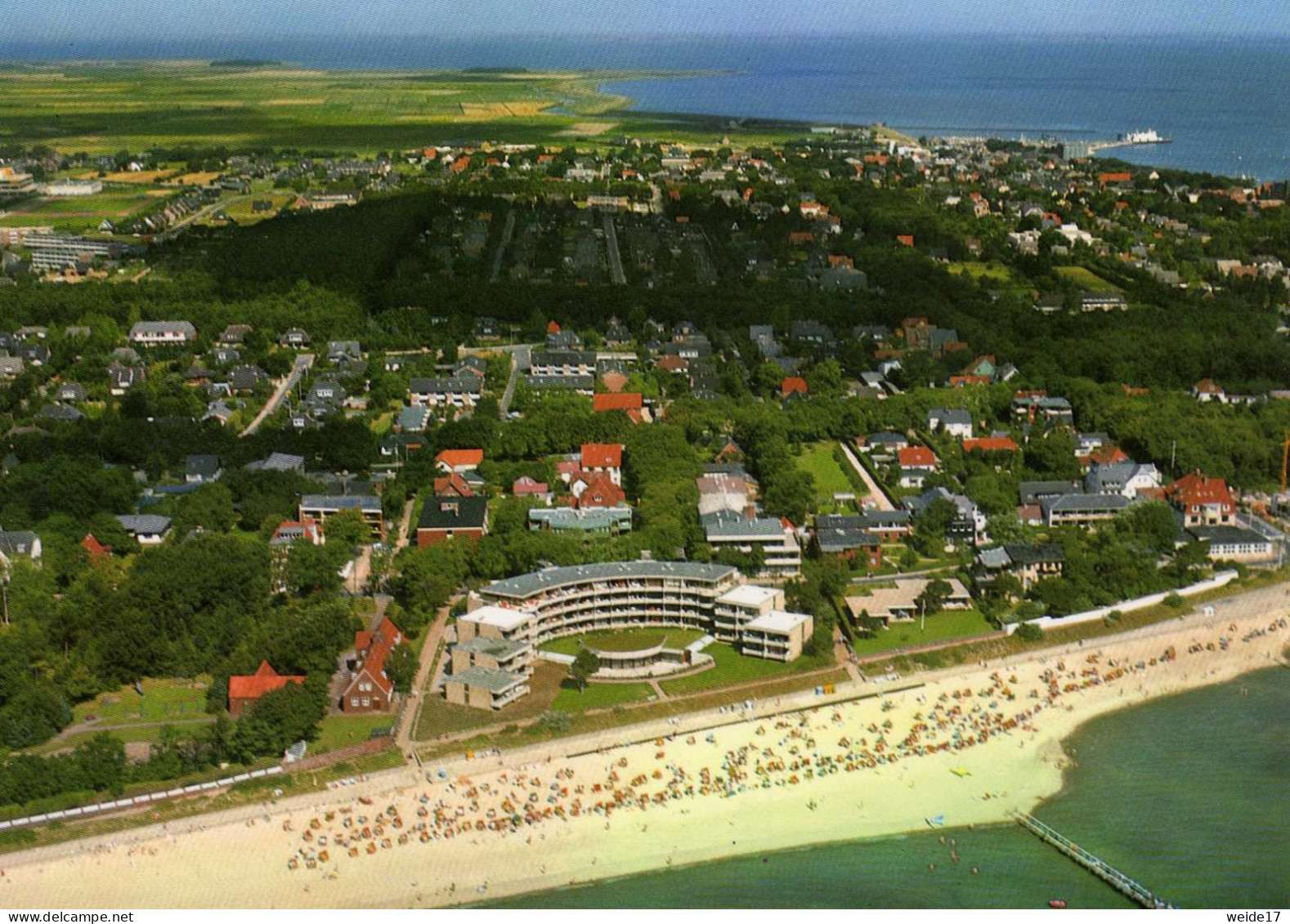 05161 - Nordseebad WYK Auf Föhr - Blick Auf Den Strand (20) - Föhr