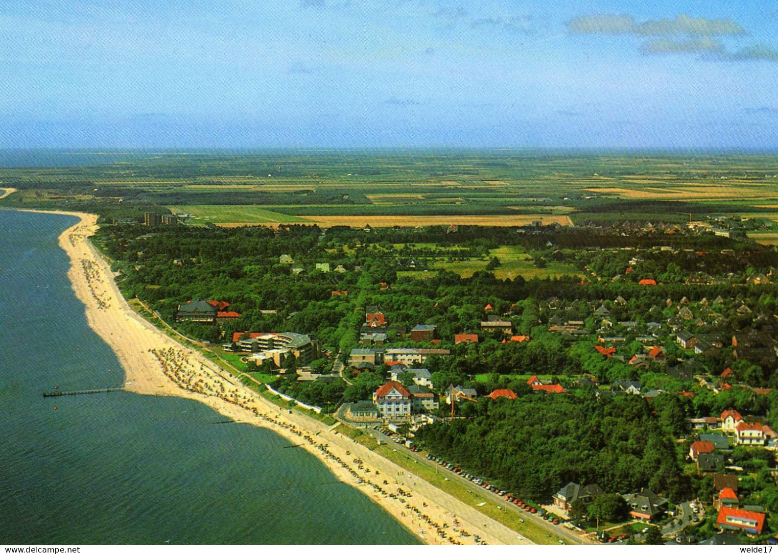 05162 - Nordseebad WYK Auf Föhr - Blick Auf Den Strand (21) - Föhr