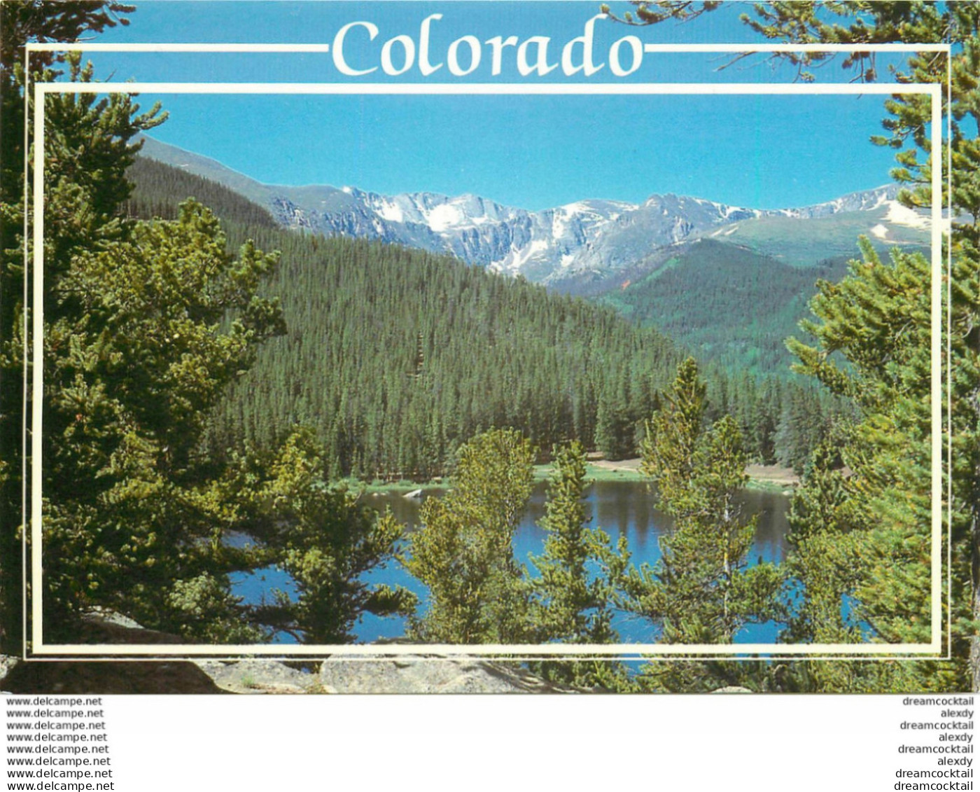 (MI) Lot 2 Photos Cpsm Grand Format COLORADO - Denver