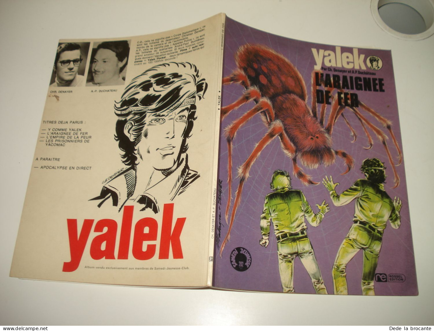 C53 / Yalek 2 " L'araignée De Fer " -  Réédition Couleur De 1974 - TBE - Yalek