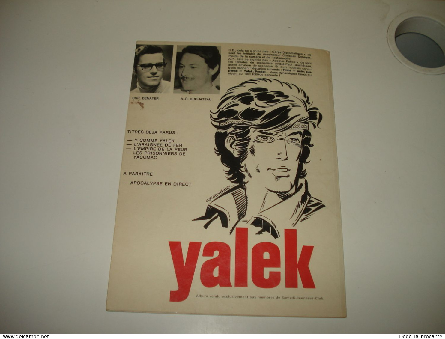 C53 / Yalek 2 " L'araignée de fer " -  Réédition couleur de 1974 - TBE