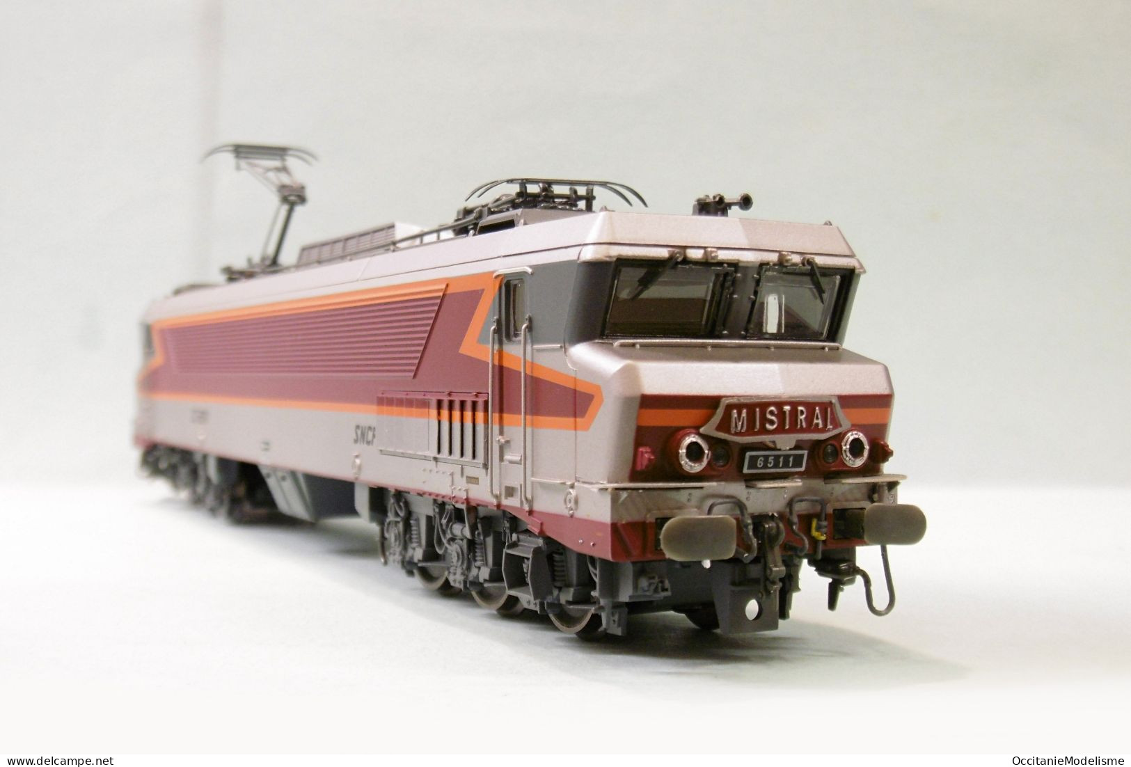 Jouef - Locomotive ELECTRIQUE CC 6511 6500 SNCF Mistral ép. IV Réf. HJ2428 Neuf HO 1/87 - Loks