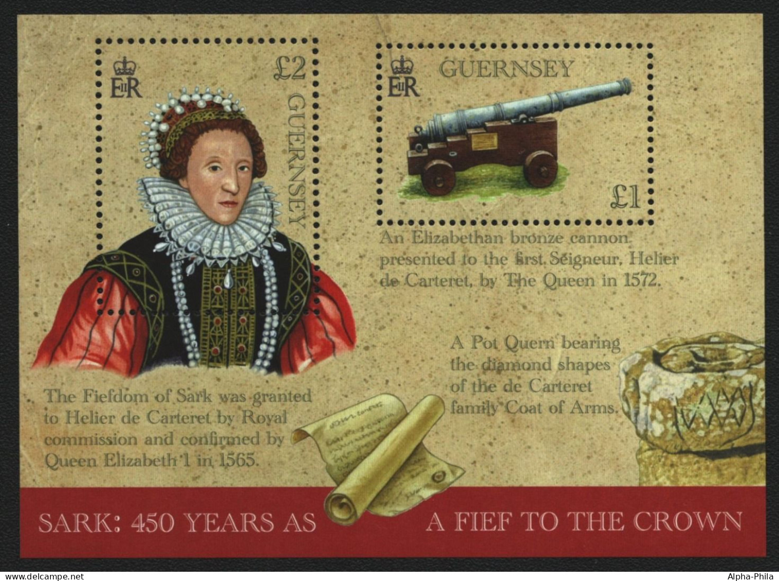 Guernsey 2015 - Mi-Nr. Block 75 ** - MNH - Sark - Guernesey