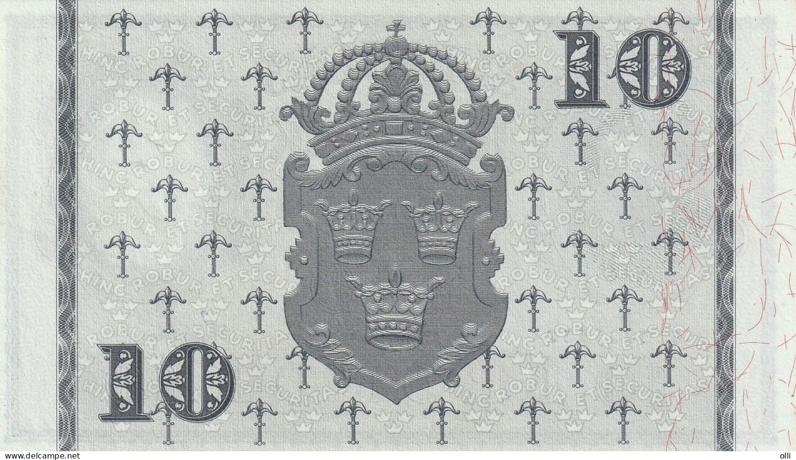 SWEDEN 10 Kronor, 1958,  P-43  UNC - Sweden