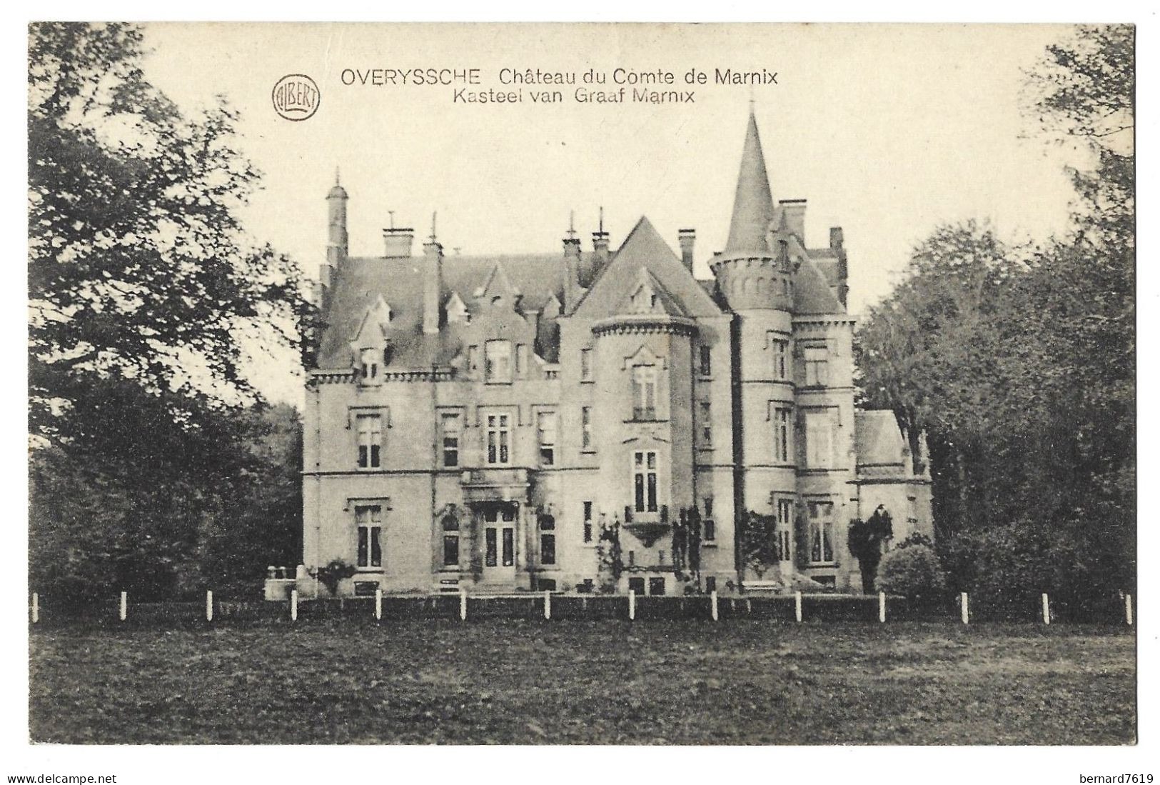Belgique  -  Overyssche  -  Chateau Du Comte De Marnix   -  Ch D'eyzer - Overijse