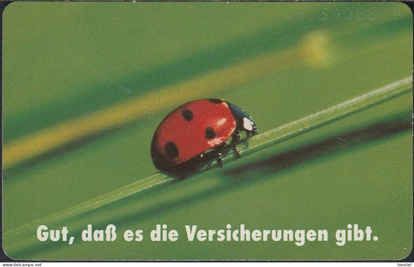 GERMANY S15/94 Versicherung  - Maikäfer - Ladybird DD: 1405 - S-Series: Schalterserie Mit Fremdfirmenreklame