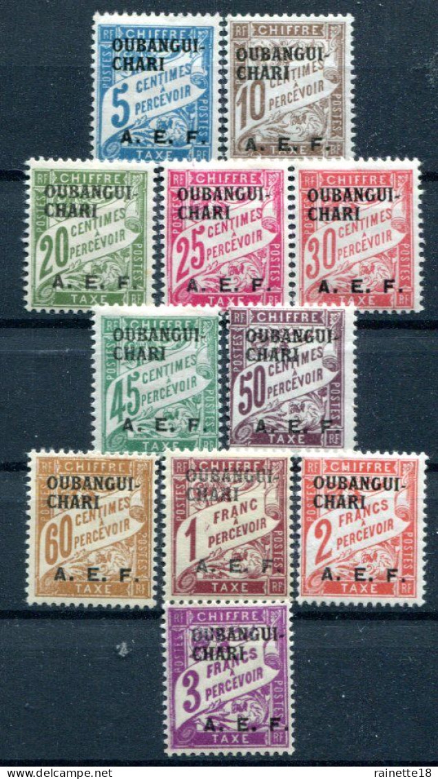 Oubangui     Taxes       1/11* - Unused Stamps