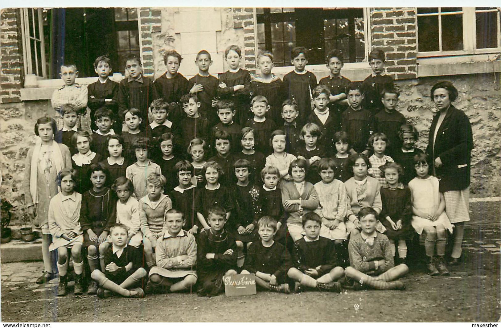 LE PLESSIS TRÉVISE Photo De Classe - CARTE PHOTO - Le Plessis Trevise