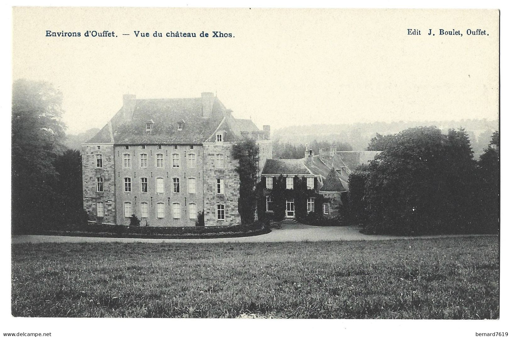 Belgique  -  Ouffet  -  Environs  D'ouffet  - Vue Du  Chateau De  Xhos - Ouffet