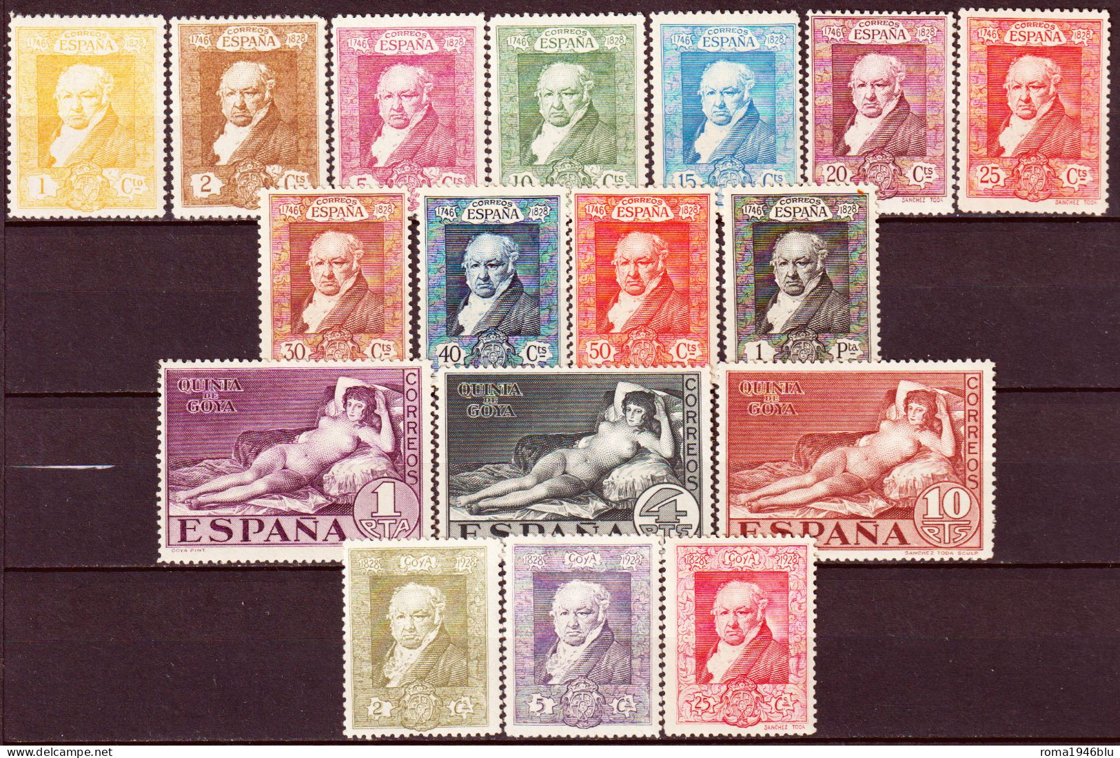 Spagna 1930 Unif.412/28 **/MNH VF/F - Unused Stamps