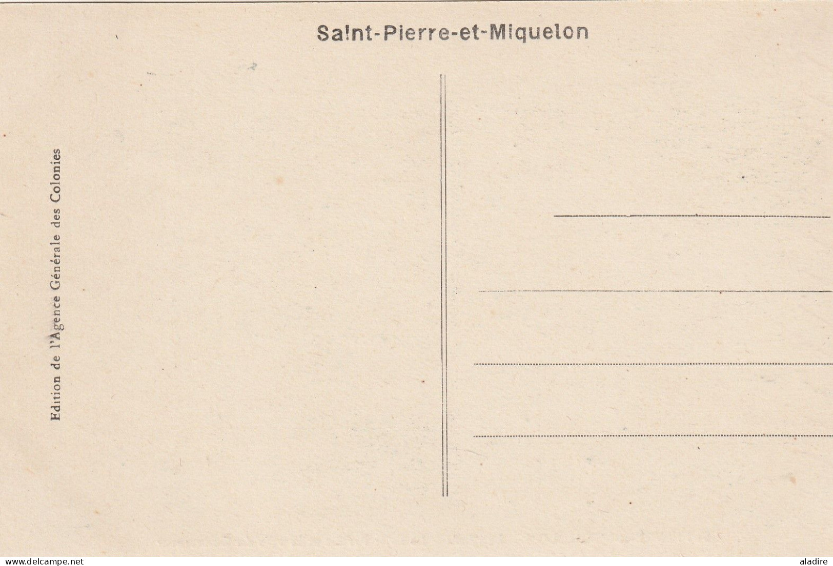 Saint Pierre Et Miquelon - Langlade -  La Belle Rivière Et La Villa Du Gouverneur - Carte Postale Neuve - Saint-Pierre-et-Miquelon