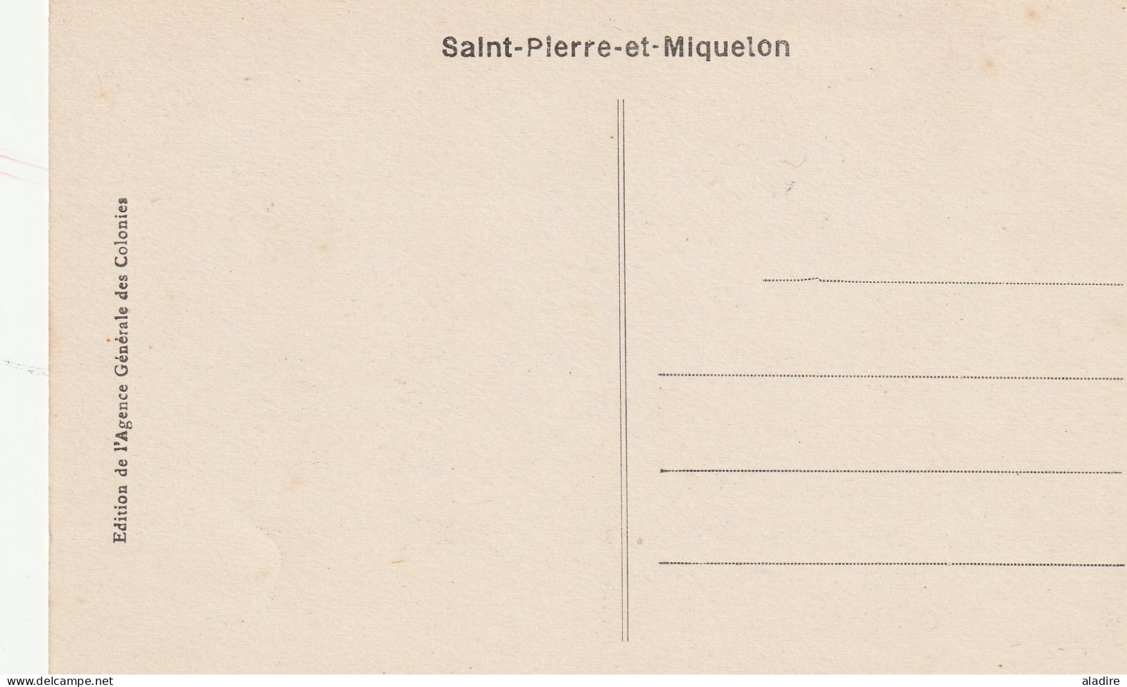 Saint Pierre Et Miquelon - L' Entrepôt Moderne - Carte Postale Neuve - Saint-Pierre-et-Miquelon