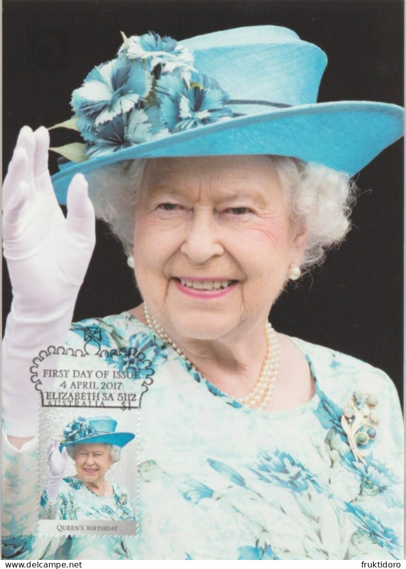 Australia MK Mi 4611 Birthday Of Queen Elizabeth II - 2017 - Cartes-Maximum (CM)