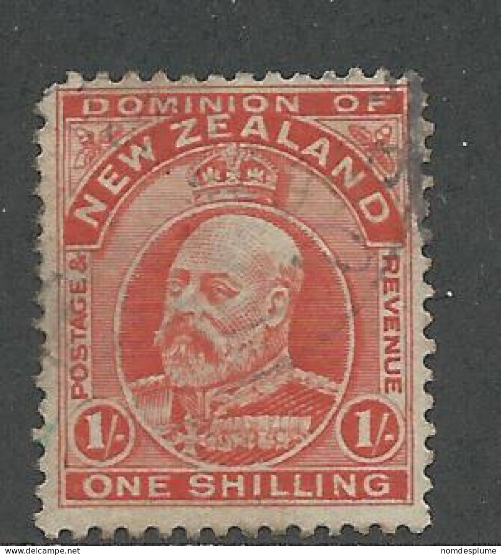 25118) New Zealand 1909 - Usati