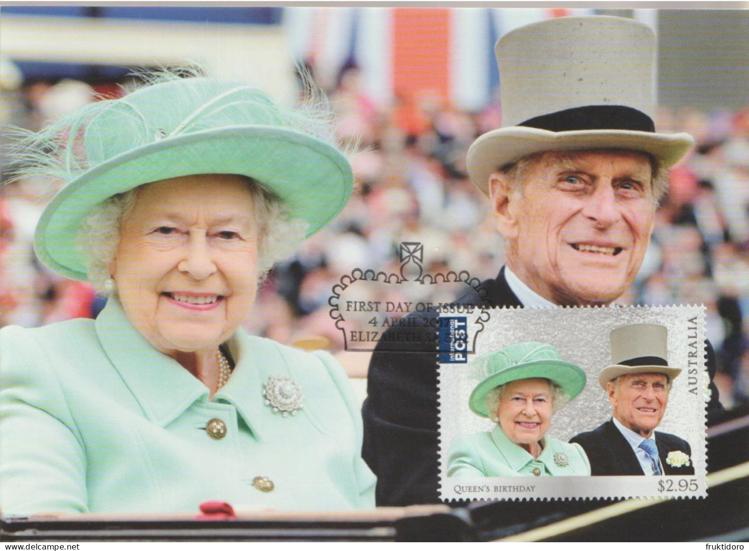 Australia MK Mi 4612 Birthday Of Queen Elizabeth II - 2017 - Cartas Máxima