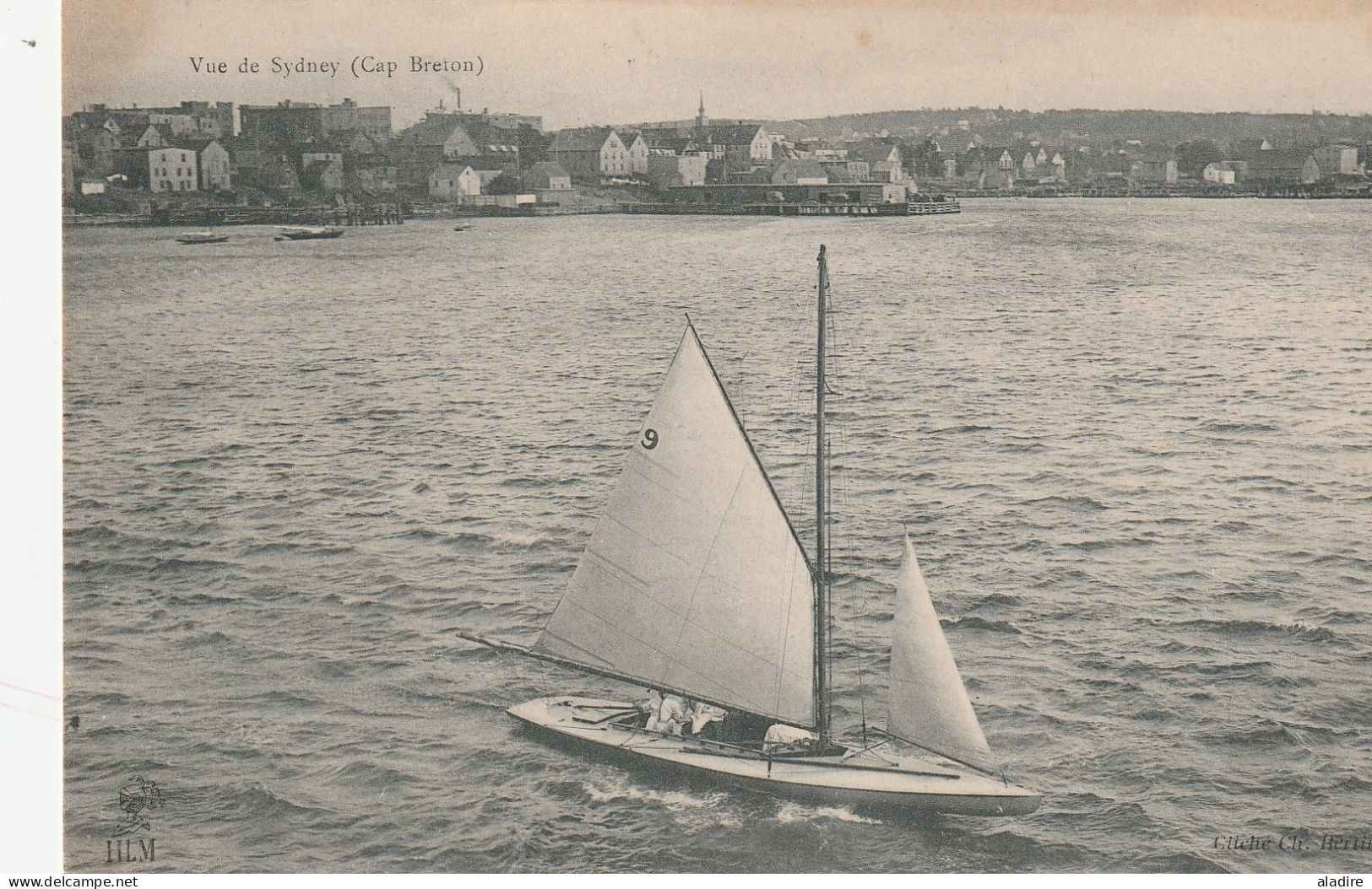 Carte Postale Neuve - Nouvelle Ecosse - Vue De Sydney, Cap Breton - Voilier - Régate - Cliché Ch. Berlin - Cape Breton