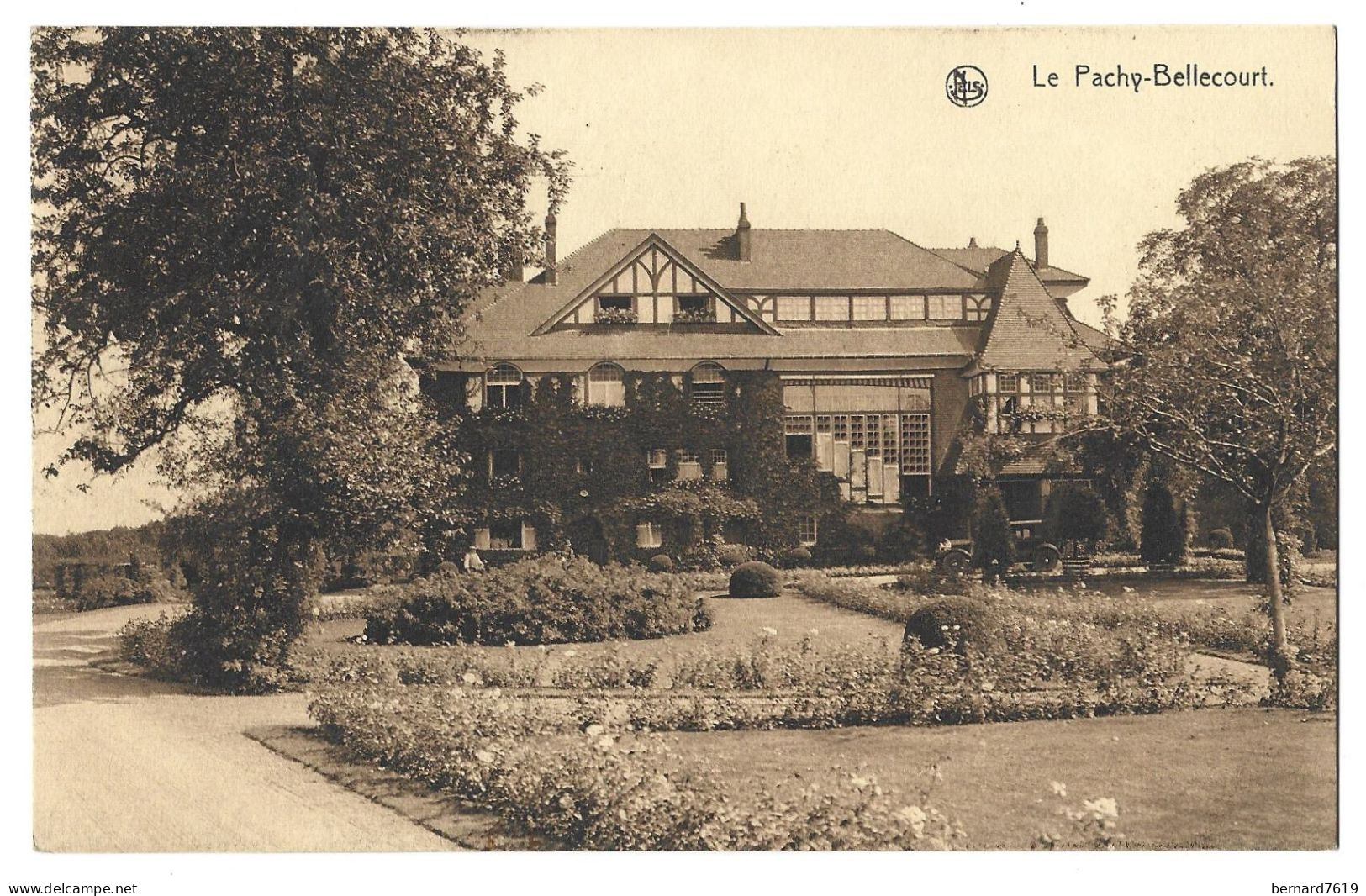 Belgique  -  Le Pachy  Bellecourt -  Par Chapelle Lez Herlaimont   -  M  Leon Fuinotte - Van Den Stickelem -bogieri - Chapelle-lez-Herlaimont