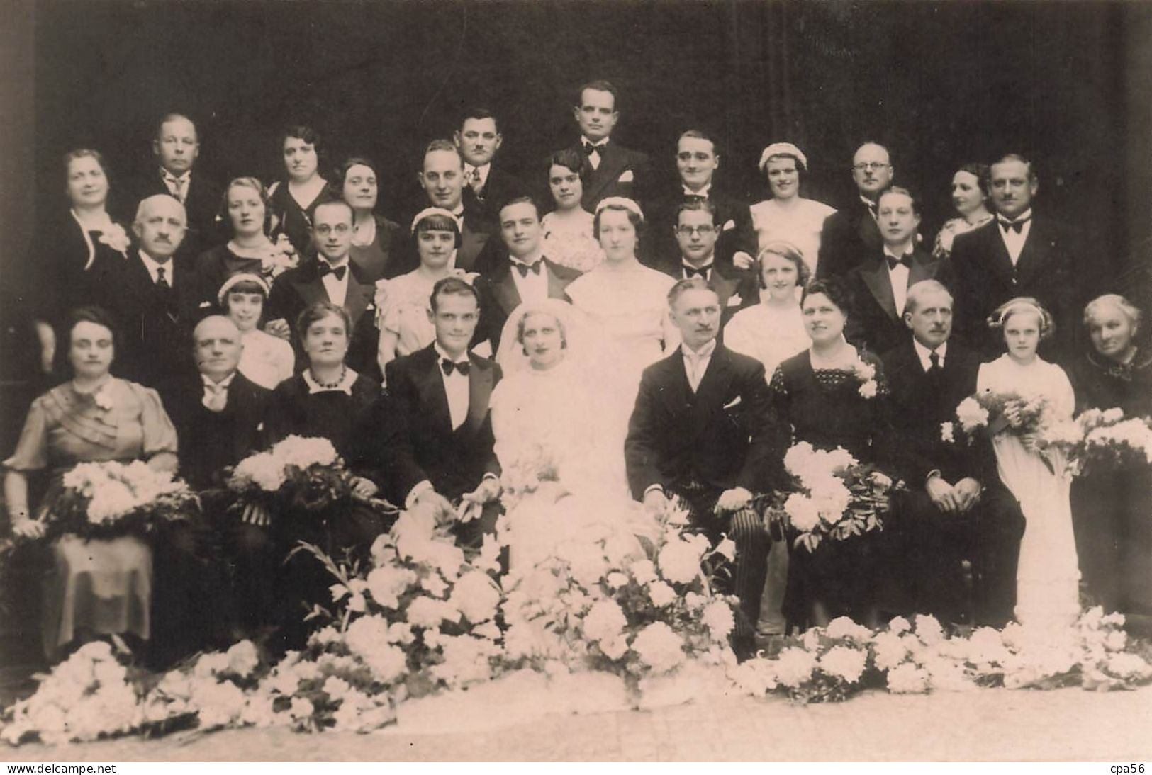 1936 Un Mariage - à Identifier - Signée Au Dos - Genealogy