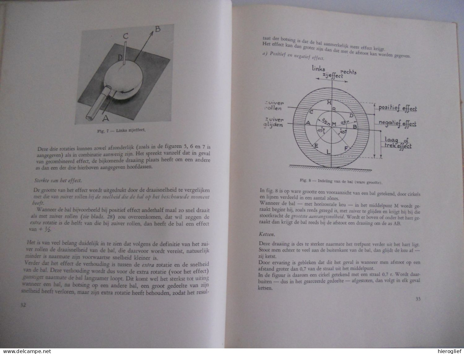 Het biljartspel in praktijk en theorie - 3 delen + atlas - R. Gabriëls & Ir. C. van Haaren / biljart biljarten techniek