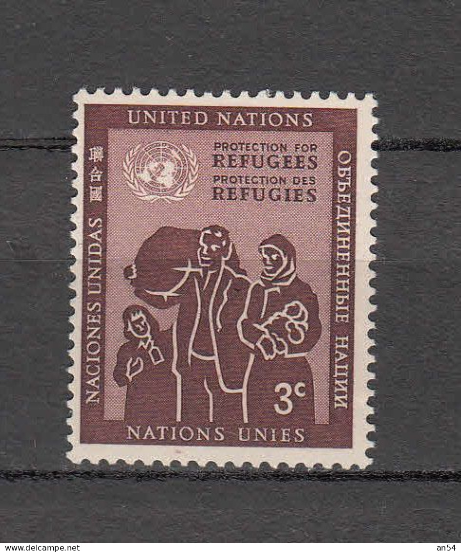 NATIONS  UNIES  NEW-YORK    1953  N° 6   NEUF**   CATALOGUE YVERT&TELLIER - Nuevos