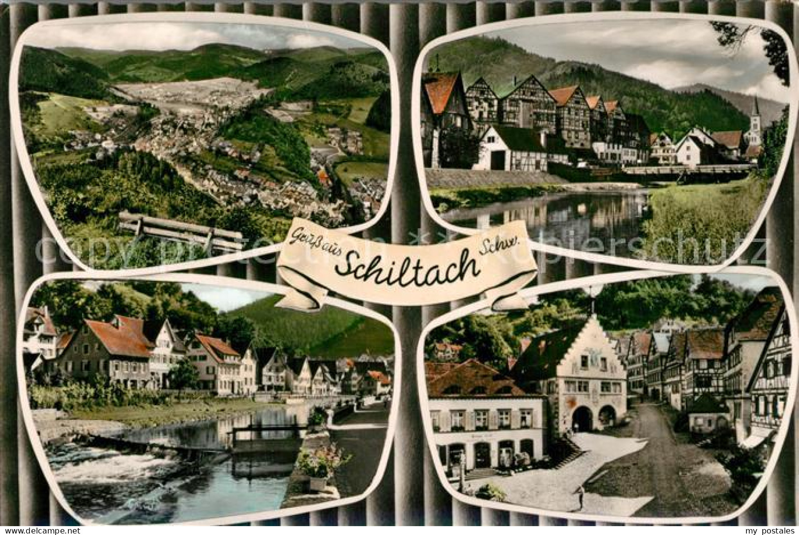 43494789 Schiltach Panorama Ortspartien Schiltach - Schiltach