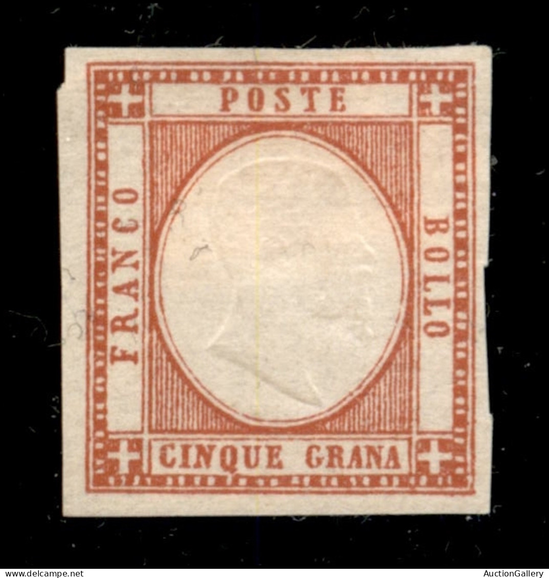 Antichi Stati Italiani - Napoli - 1861 - 5 Grana (21) Nuovo Con Gomma Originale - Other & Unclassified