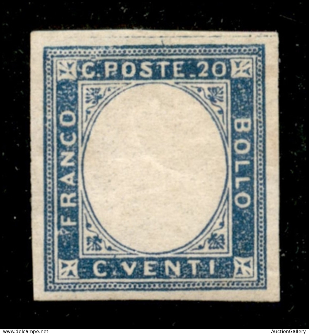 Antichi Stati Italiani - Napoli - Province Napoletane - 1861 - Non Emesso - Senza Effigie - 20 Cent (3) - Gomma Integra  - Autres & Non Classés