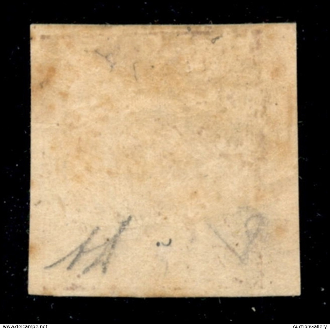 Antichi Stati Italiani - Parma - 1859 - 15 Cent (9ab - Stampa Oleosa) Bordo Foglio - Gomma Originale - Diena - Autres & Non Classés