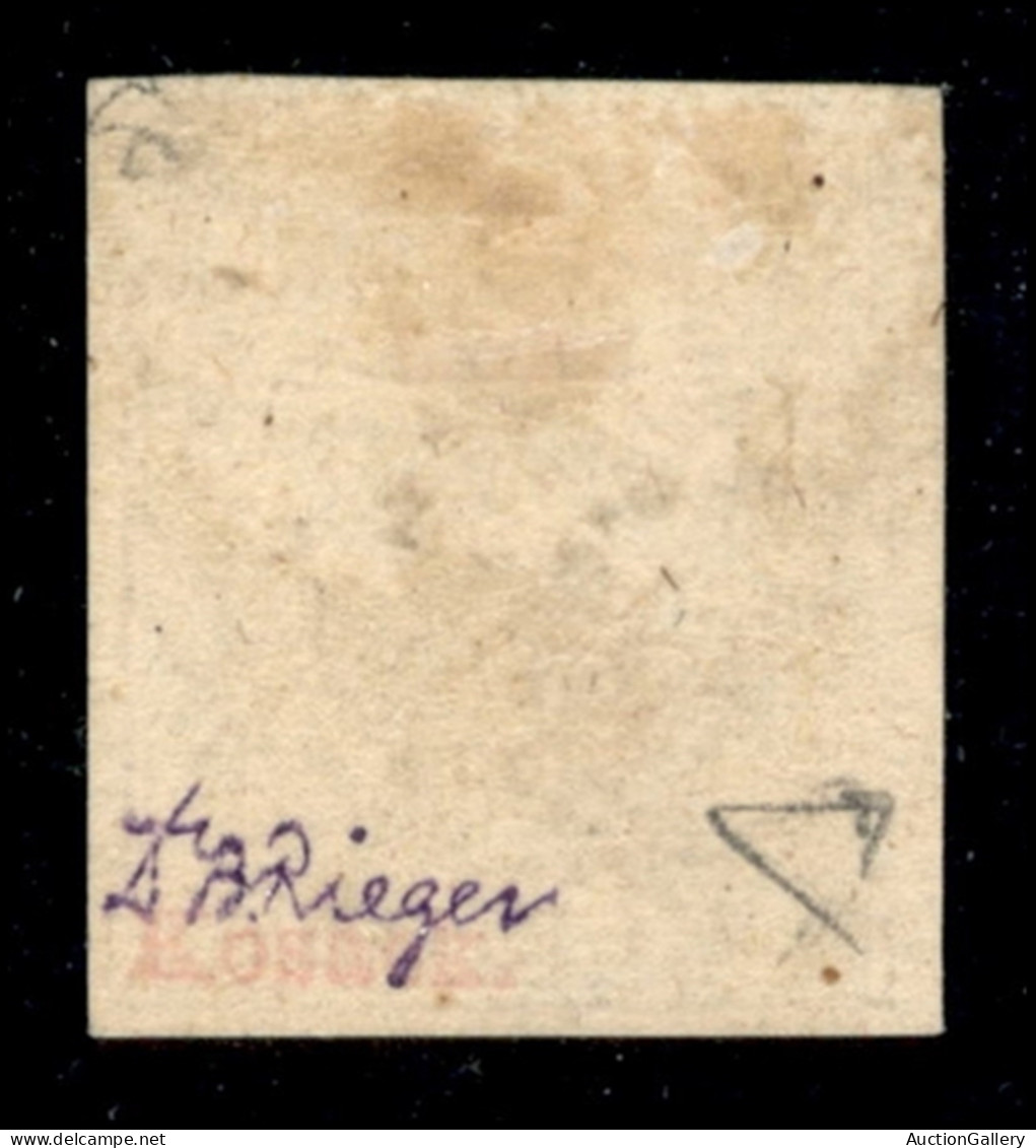 Antichi Stati Italiani - Parma - 1857 - 25 Cent (10) - Gomma Originale - Diena (1.500) - Andere & Zonder Classificatie