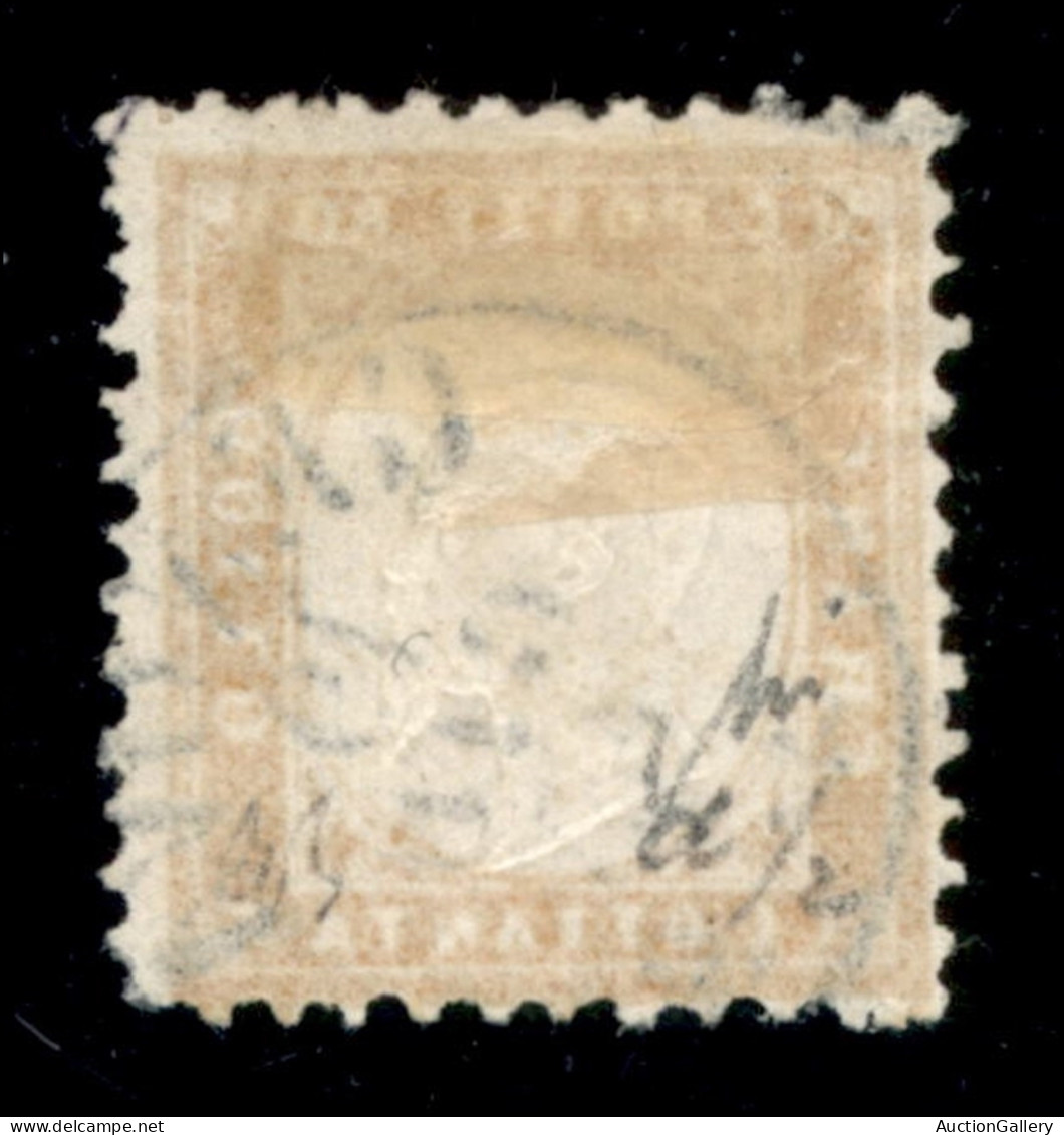 Regno - Vittorio Emanuele II - 1862 - 80 Cent (4) Usato - Molto Bello - Cert. Avi - Autres & Non Classés