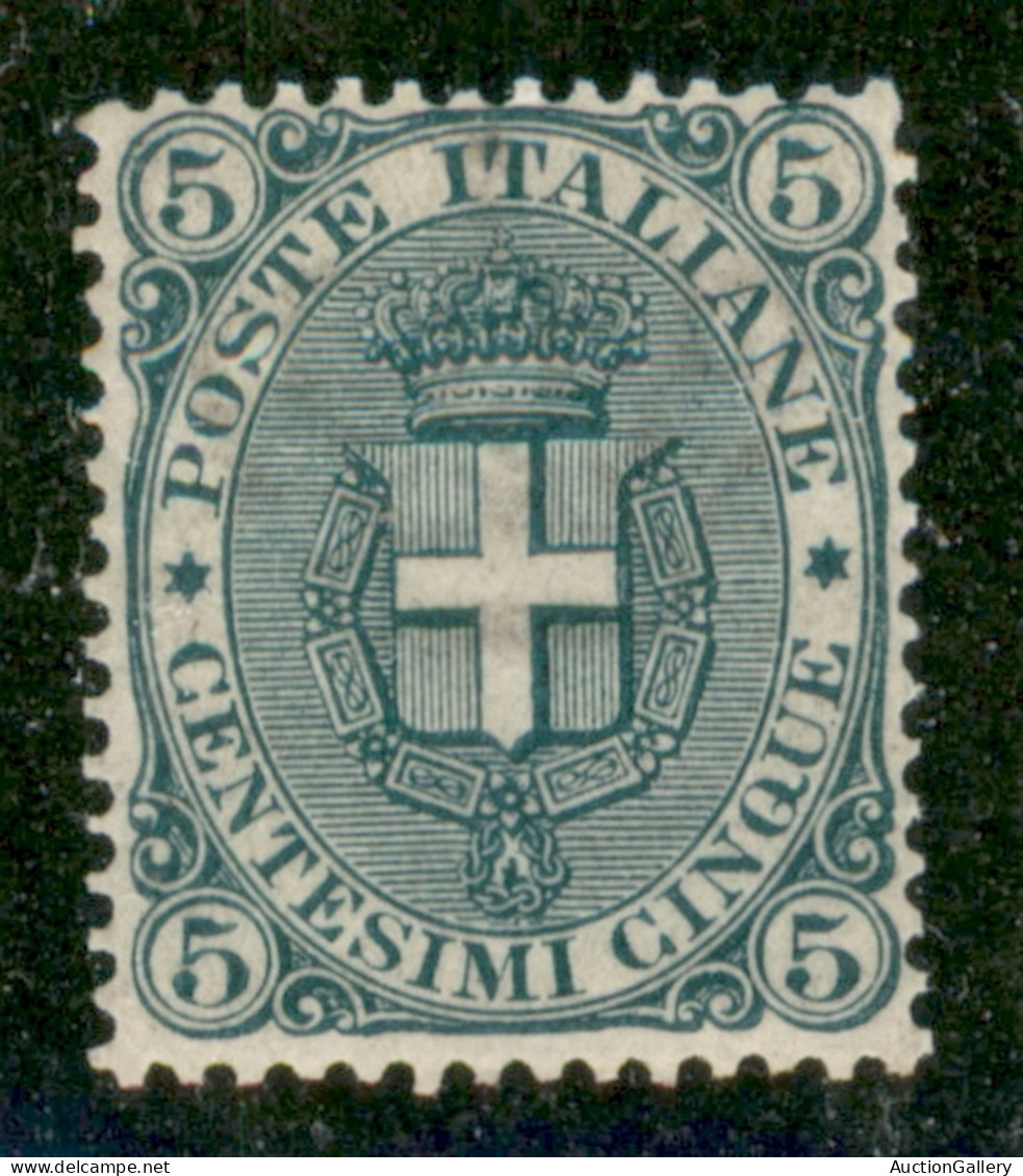 Regno - Umberto I - 1891 - 5 Cent Stemma (59) - Discreta Centratura - Bello E Fresco - Gomma Integra - Otros & Sin Clasificación