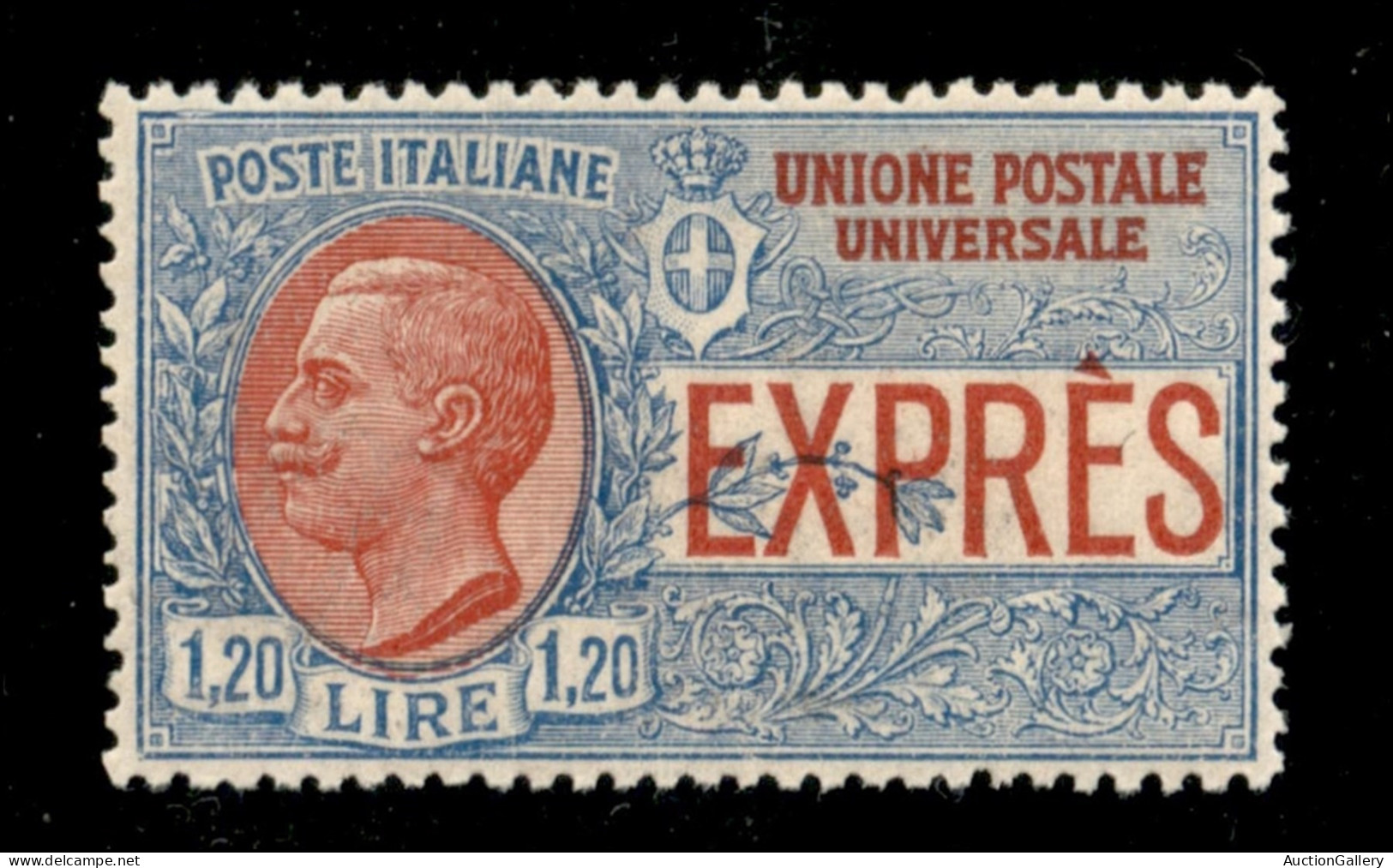 Regno - Espressi - 1922 - Non Emesso - 1,20 Lire (8) - Gomma Integra - Ottimamente Centrato - Other & Unclassified