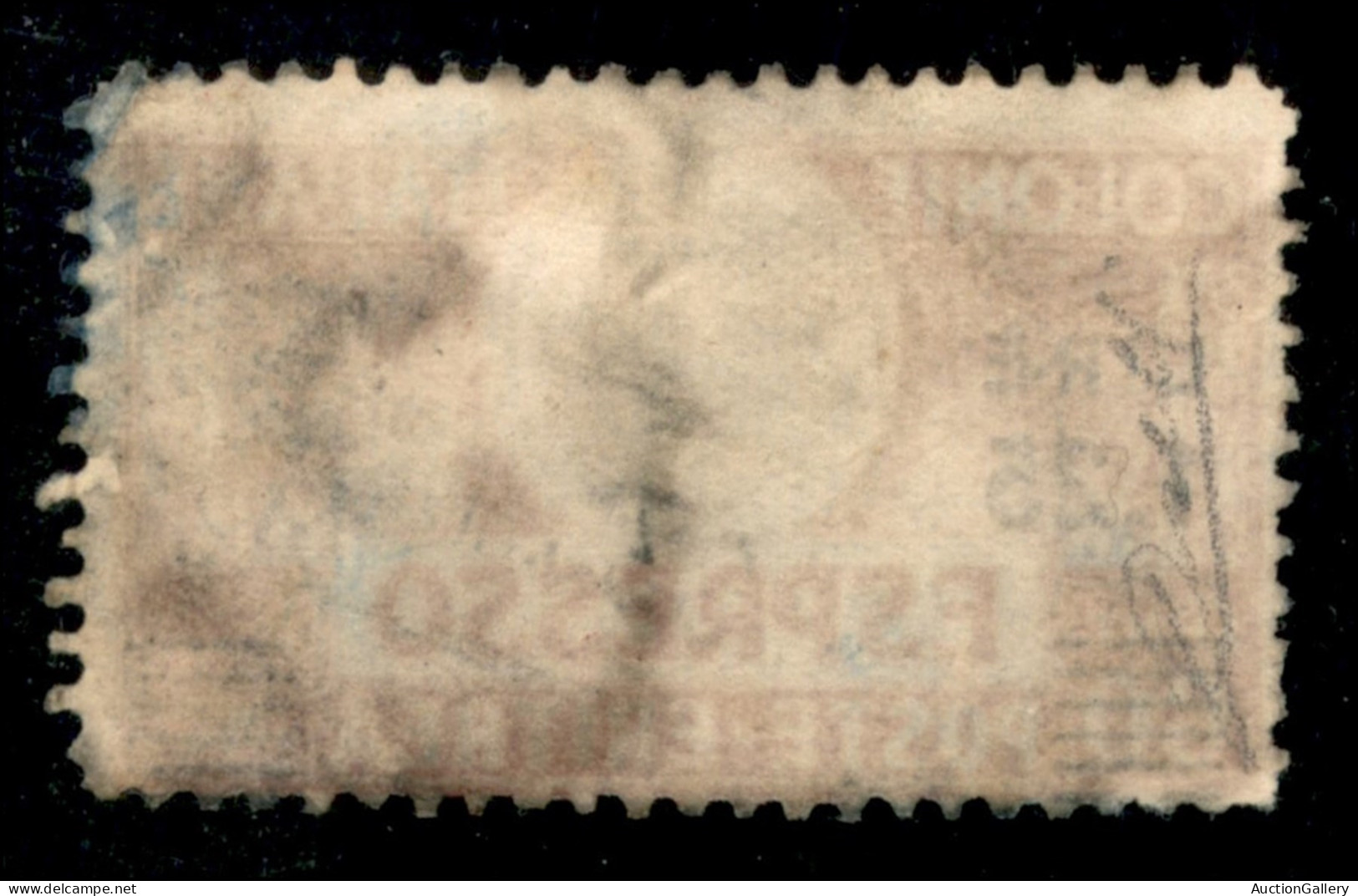 Colonie - Eritrea - 1935 - 1,25 Lire Su 60 Cent (8 - Espressi) Dentellato 11 - Usato - Cert. AG (1.600) - Autres & Non Classés