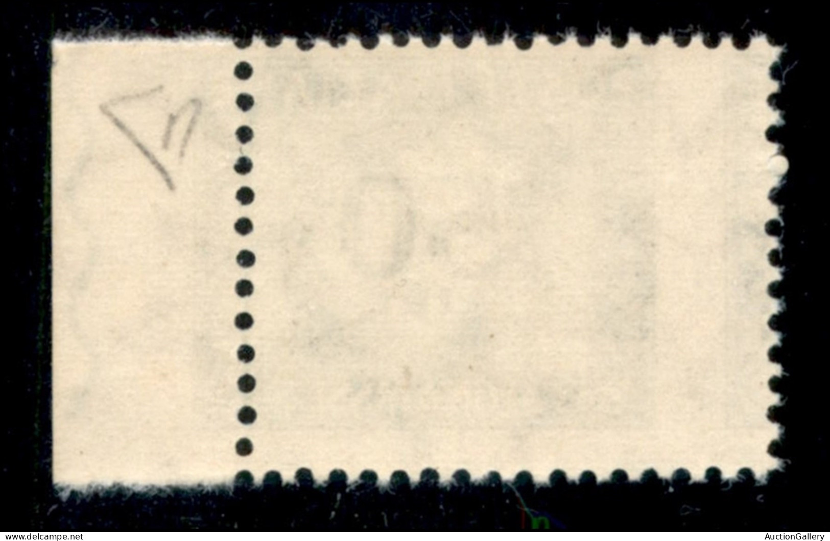 Repubblica - 1957 - 50 Lire (118//IIf) Bordo Foglio - Dentellatura Verticale Spostata Con Parte Della Stampa A Margine ( - Autres & Non Classés