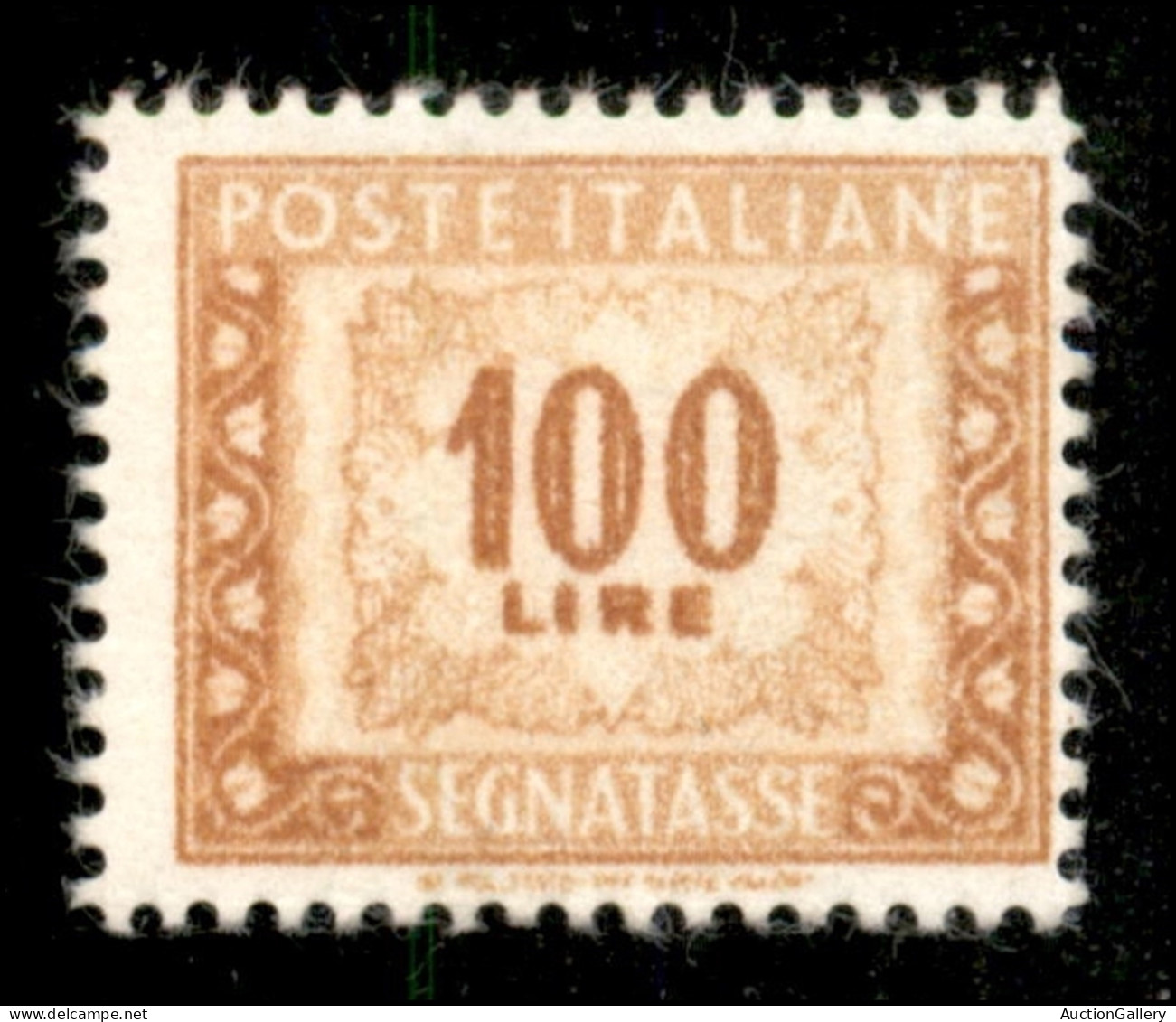 Repubblica - 1957 - 100 Lire (119/IIe - Varietà) Su Carta Ricongiunta Senza Filigrana - Gomma Integra - Cert. Diena (3.7 - Autres & Non Classés