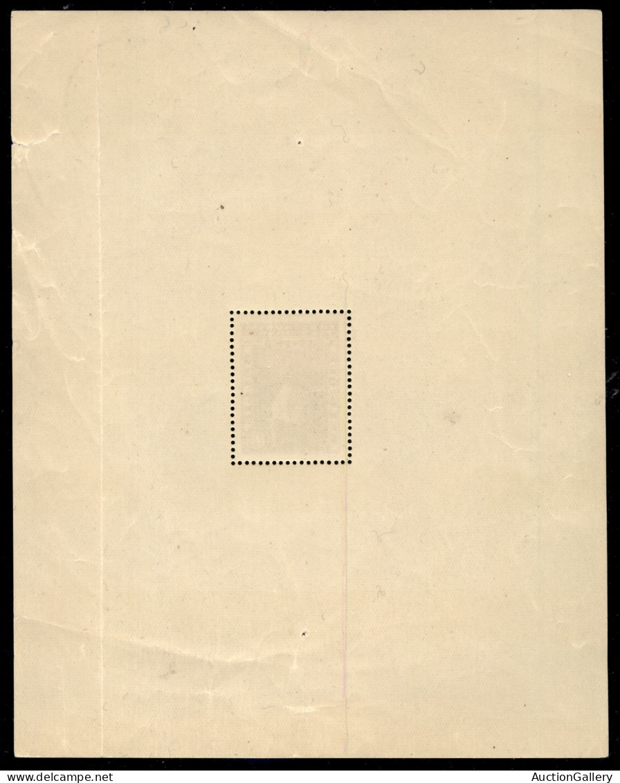Europa - Belgio - 1931 - Esposizione Filatelica Bruxelles (Block 2) - Foglietto Con Forte Piega Verticale A Sinistra + S - Otros & Sin Clasificación